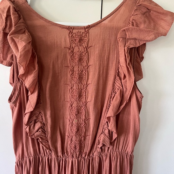 Dusty rose midi dress - Picture 2 of 6
